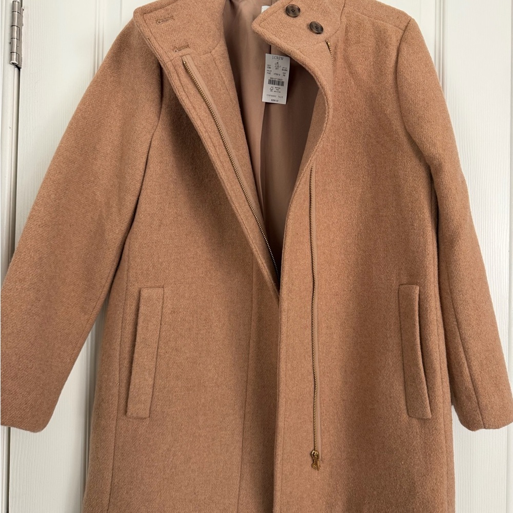 J. Crew Camel Trench Coat